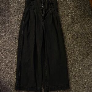 BDG Black Wide Leg Flare Jeans